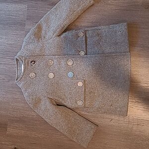 Kid by Phillip Lim Gray Wool Pea Coat NWT size 3-7